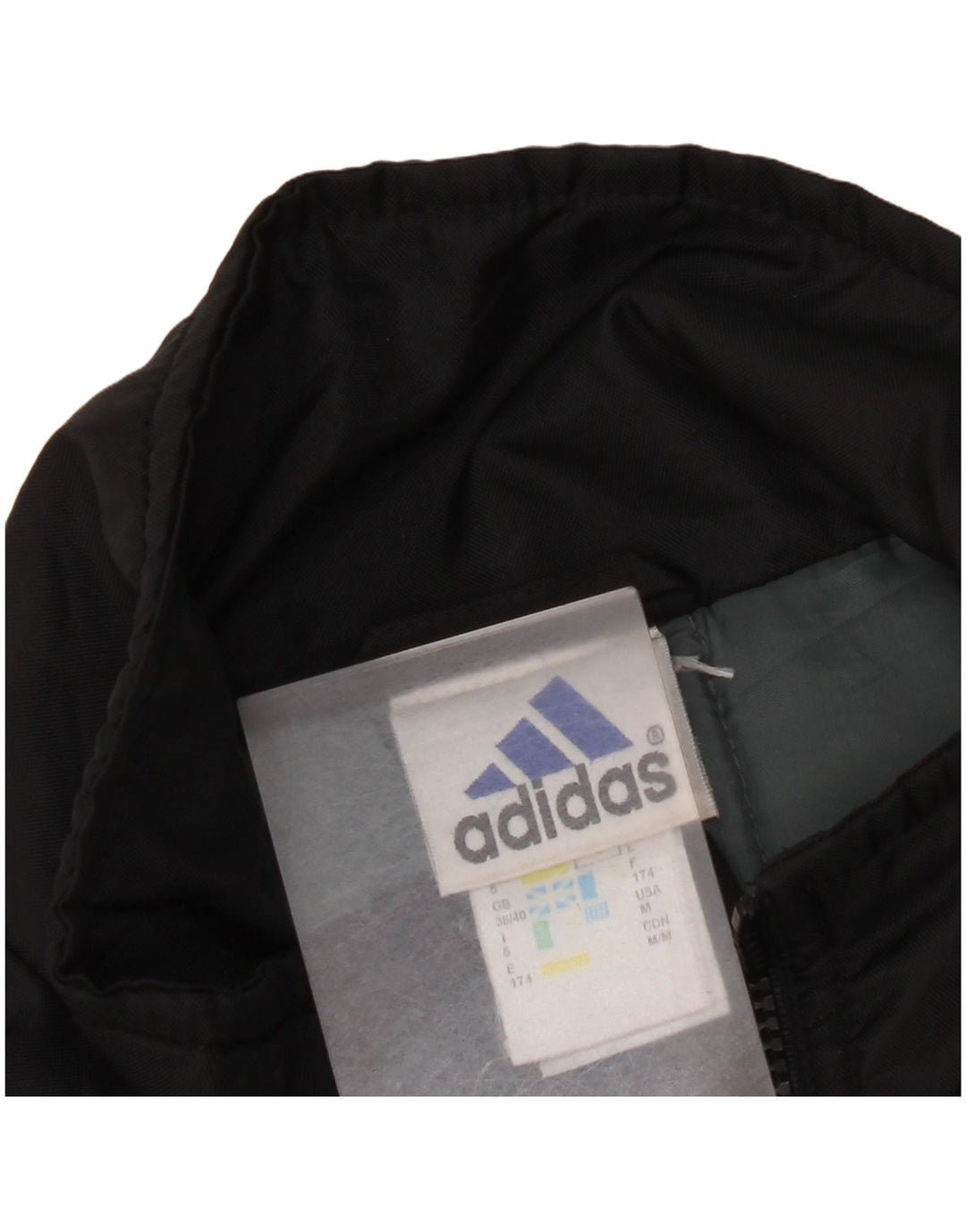 Męska kurtka wiatrówka Adidas Graphic UK 38/40 Średni czarny poliamid