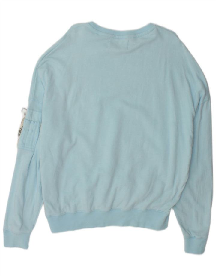 Bluza męska Alpha Industries, duża, niebieska