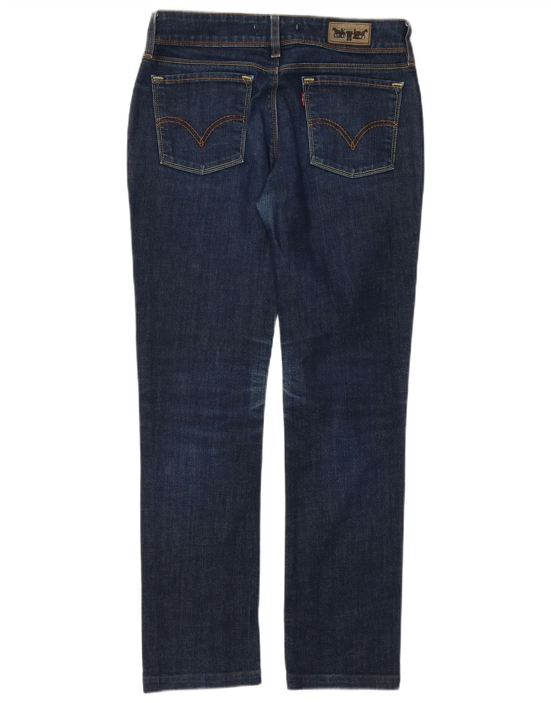 Damskie jeansy Levi's 571 Slim W32 L30 Granatowa bawełna