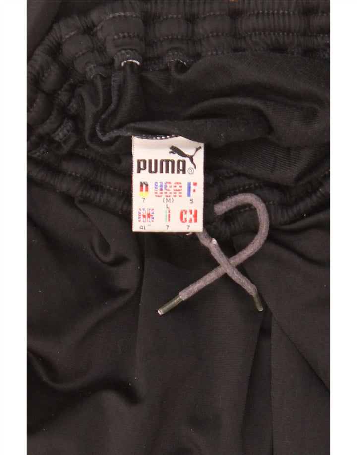 Męskie spodnie dresowe Puma Joggers, średni czarny poliester