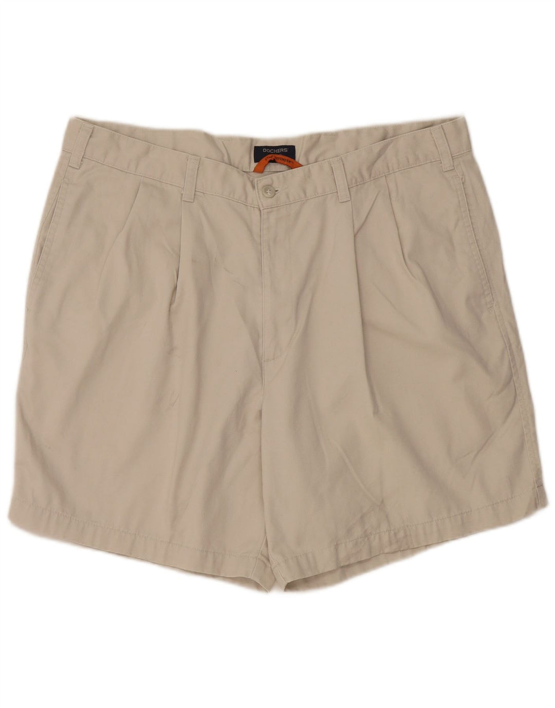 Męskie spodenki chino DOCKERS Stain Defender W38 XL, szara bawełna