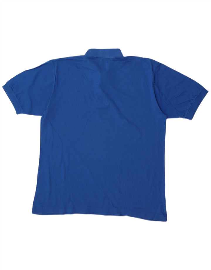 Męska koszulka polo Sergio Tacchini, duża, niebieska, bawełniana