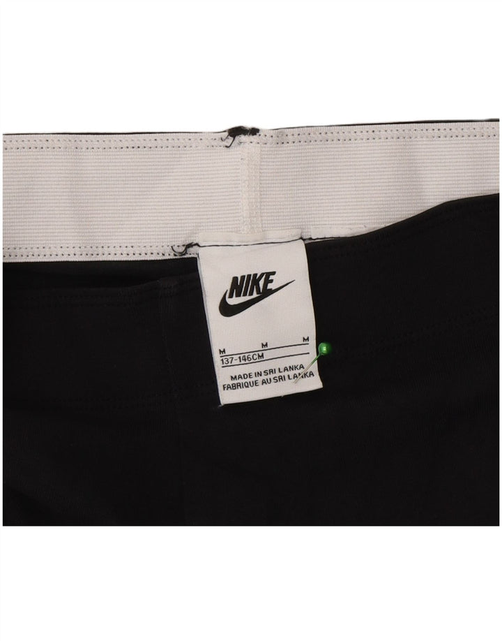 Legginsy dziewczęce Nike 10-11 lat, średnie czarne