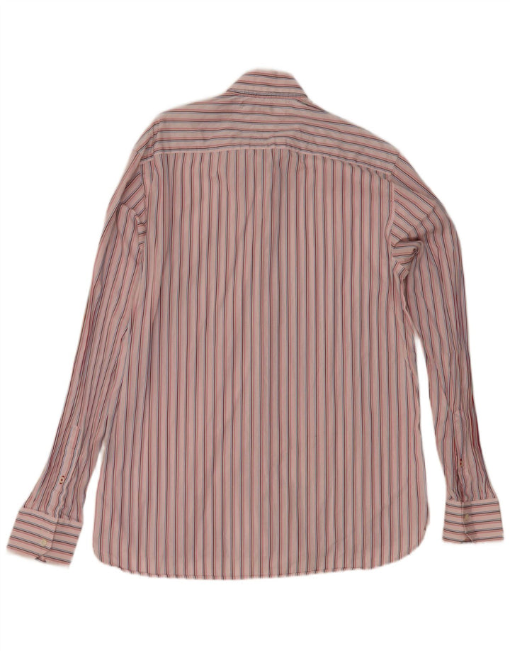 Koszula męska Tommy Hilfiger w średnie różowe paski