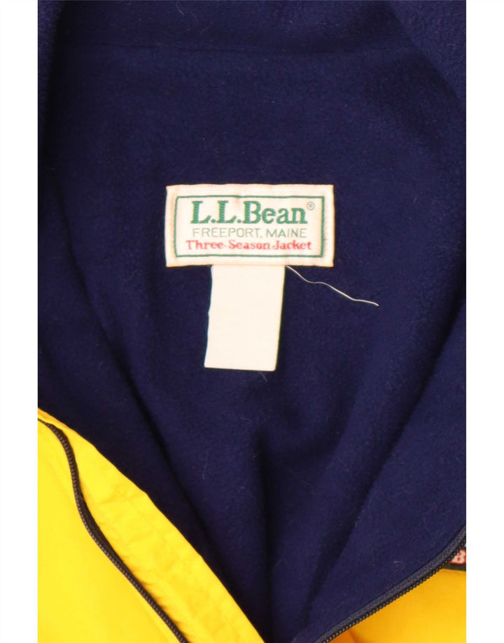 Męska kurtka bomber L.L.Bean UK 42 XL w kolorze żółtym