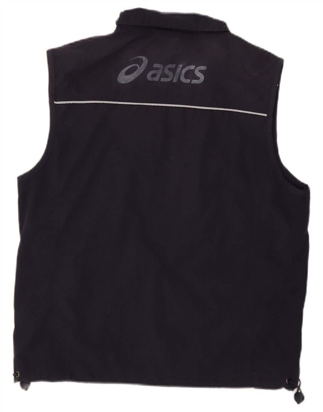 Męska kamizelka Asics Graphic Utility UK 38 Średni granatowy poliester