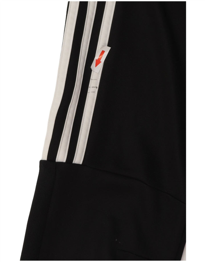 Chłopięce spodnie dresowe Adidas Climalite 11-12 lat, średni czarny poliester
