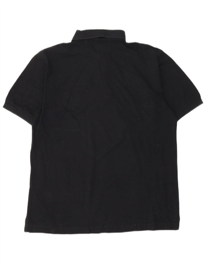 Męska koszulka polo SERGIO TACCHINI, duża, czarna, bawełniana