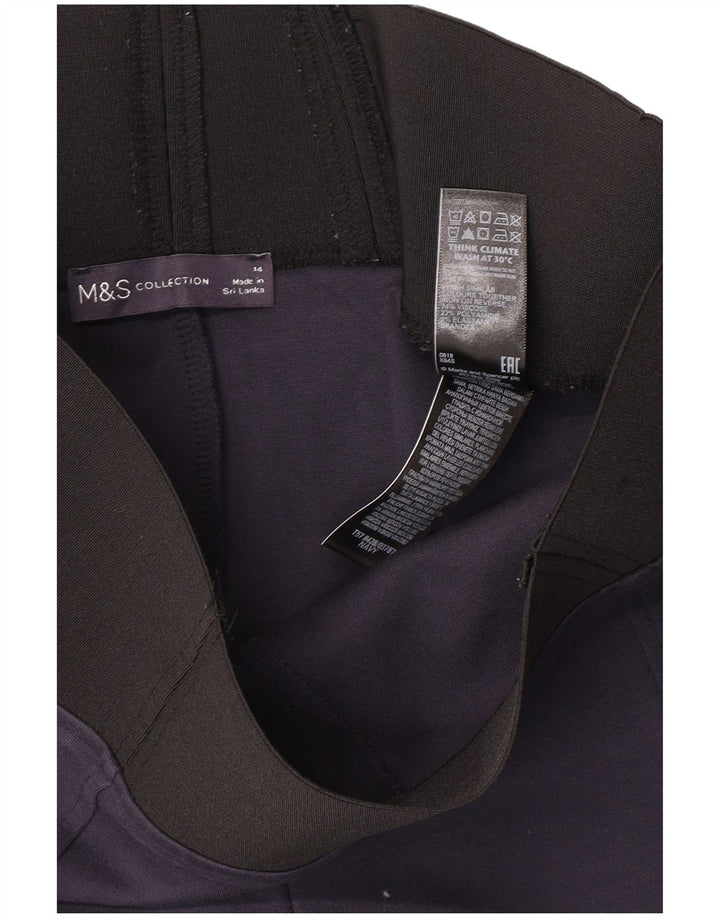 Legginsy damskie Marks & Spencer UK 14 Średni granatowy wiskoza