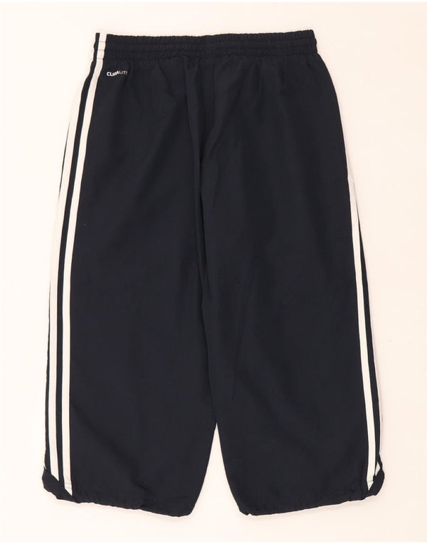 Spodnie dresowe damskie ADIDAS Climalite Capri UK 6 XS granatowe