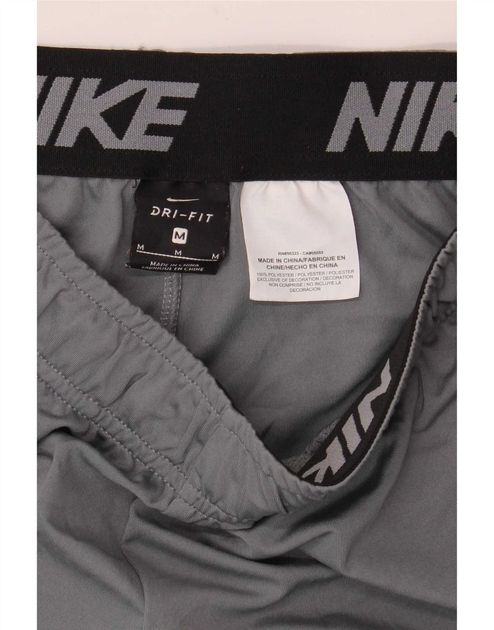 Męskie spodenki sportowe Nike Dri Fit Graphic, średnioszary poliester