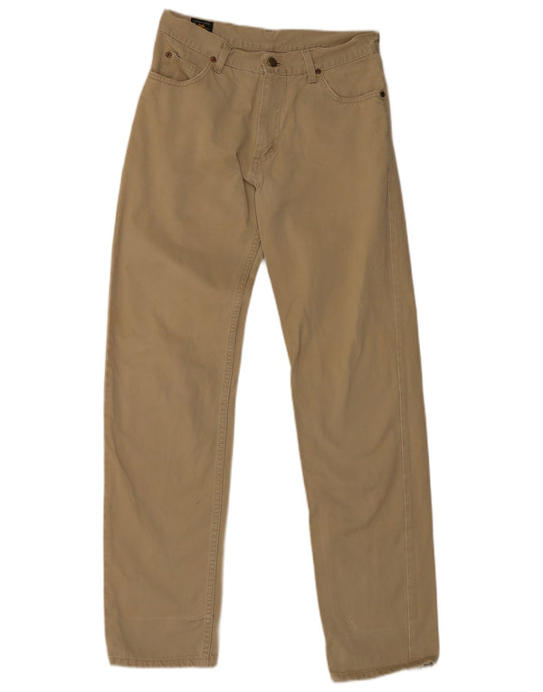 Męskie proste spodnie casual Lee W30 L32 Khaki