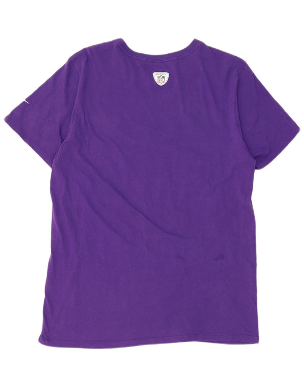 Nike Mens Minnesota Vikings Graphic T-Shirt Top Medium Purple Cotton