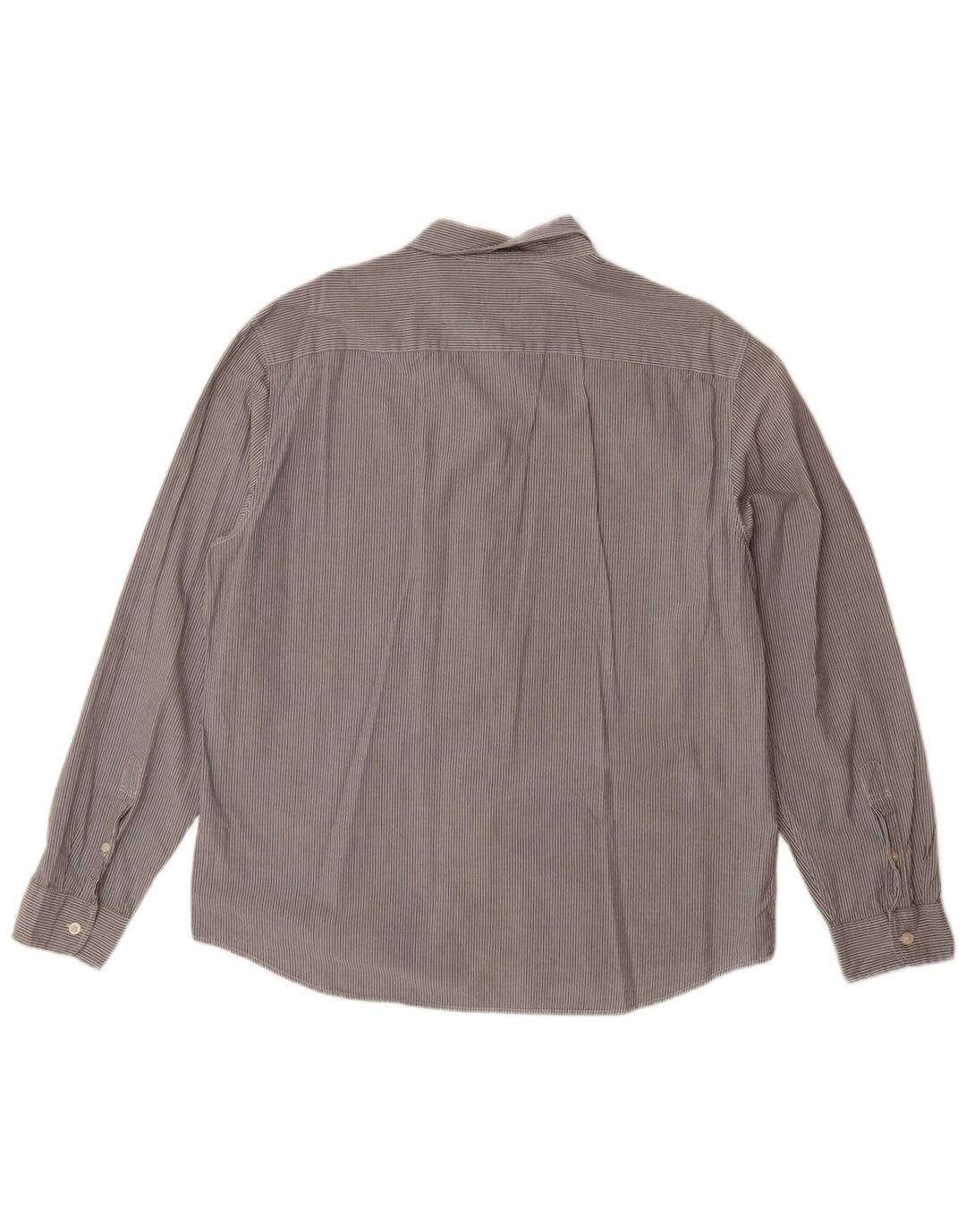 JACK WILLS Męska koszula slim fit XL, szara, bawełniana w prążki