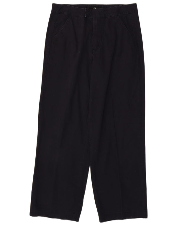 Spodnie damskie Lee Khaki Straight Suit US 8 Medium W30 L28 Granatowe