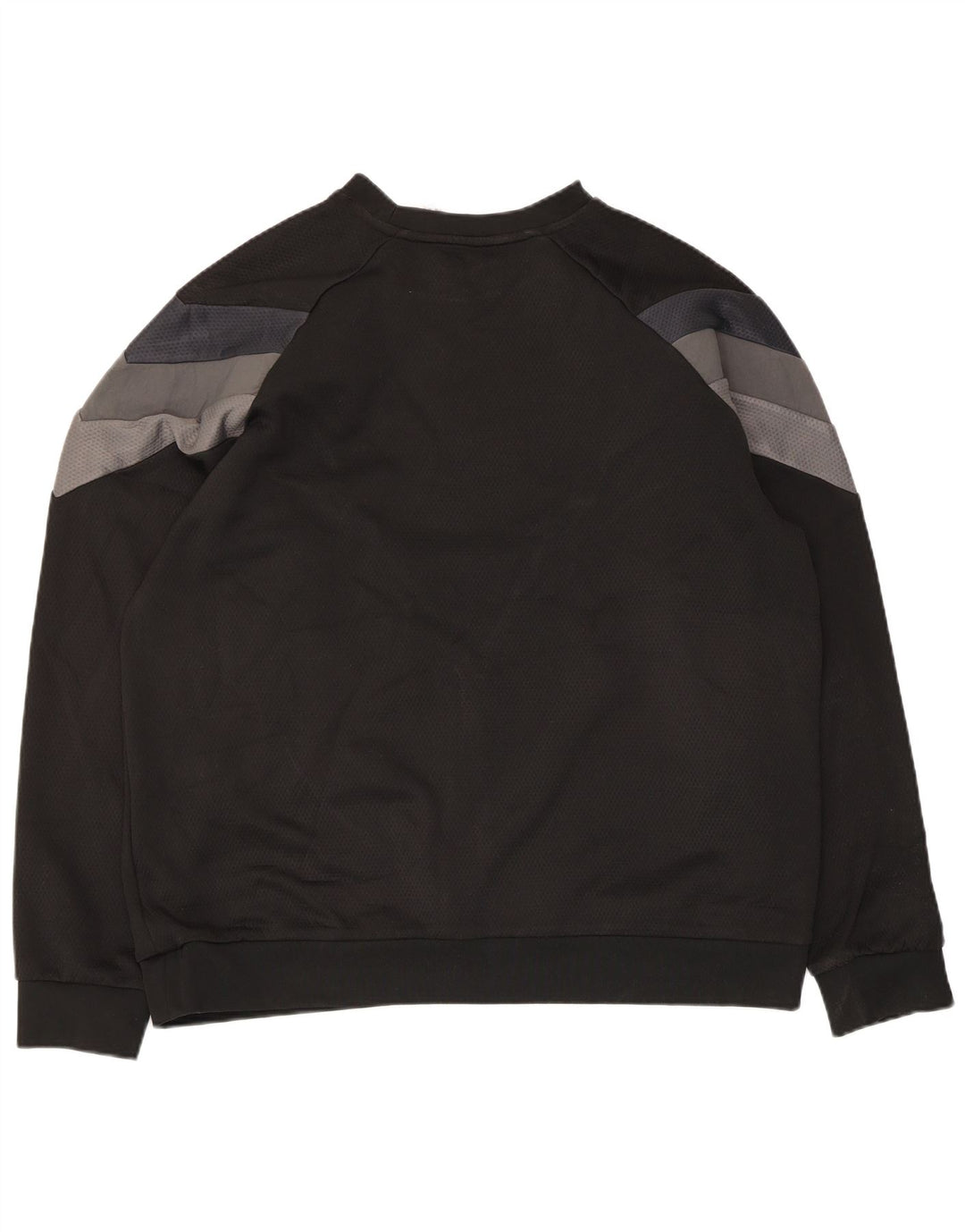 Adidas Męska bluza bluza XL Czarny poliester z blokami kolorów