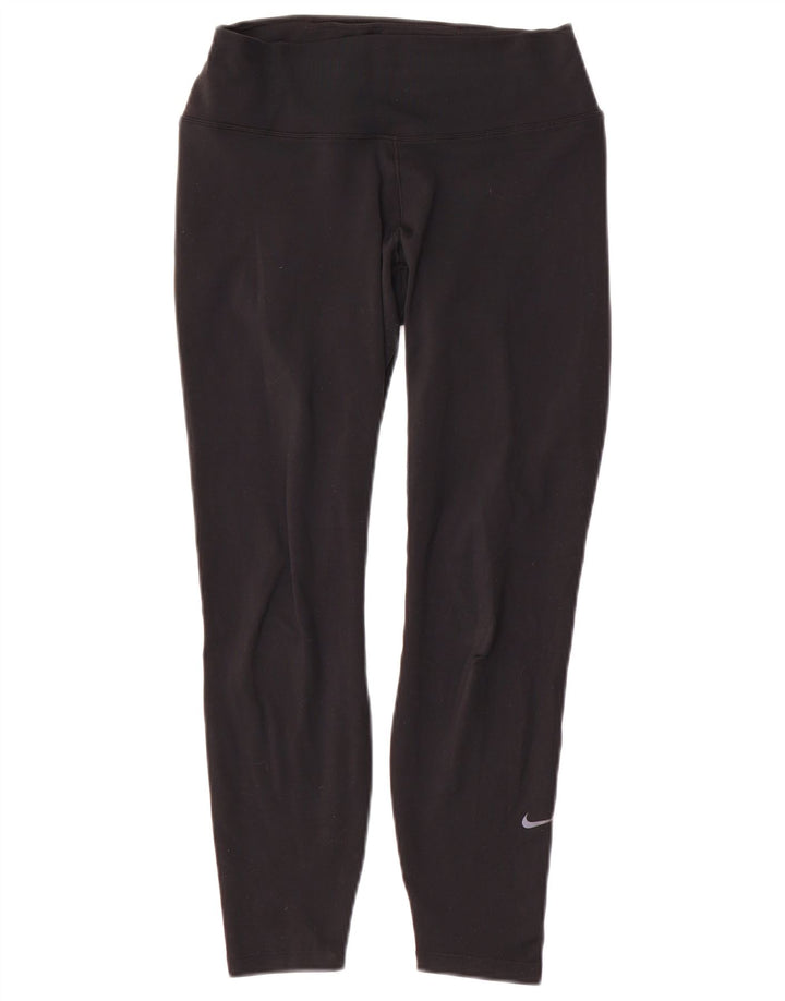 Damskie legginsy Nike Dri Fit UK 10, małe, czarne