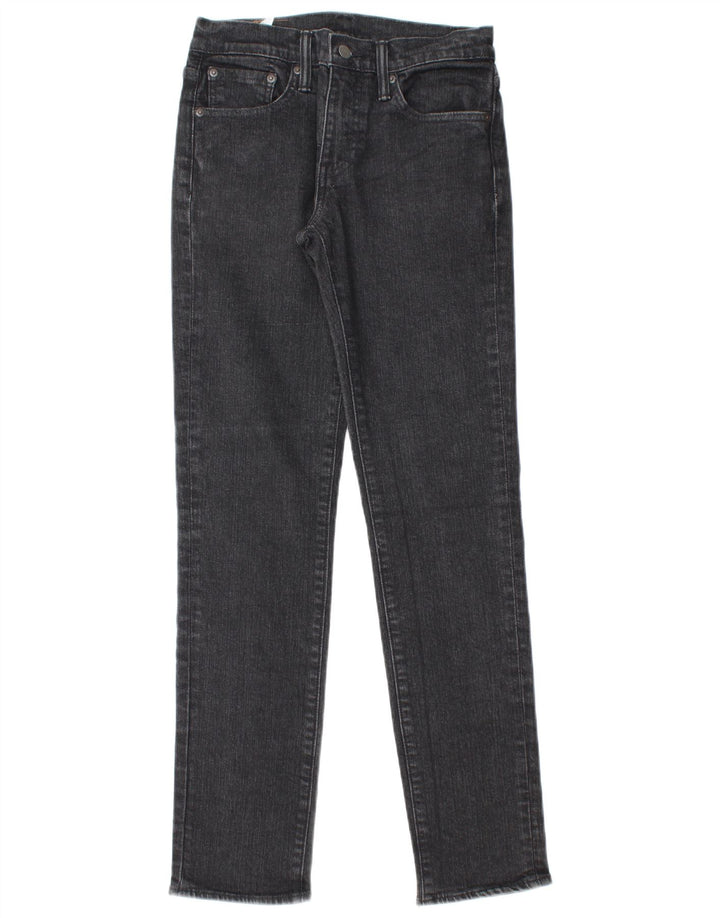 Męskie jeansy Levi's 511 Slim W28 L32 Czarna bawełna