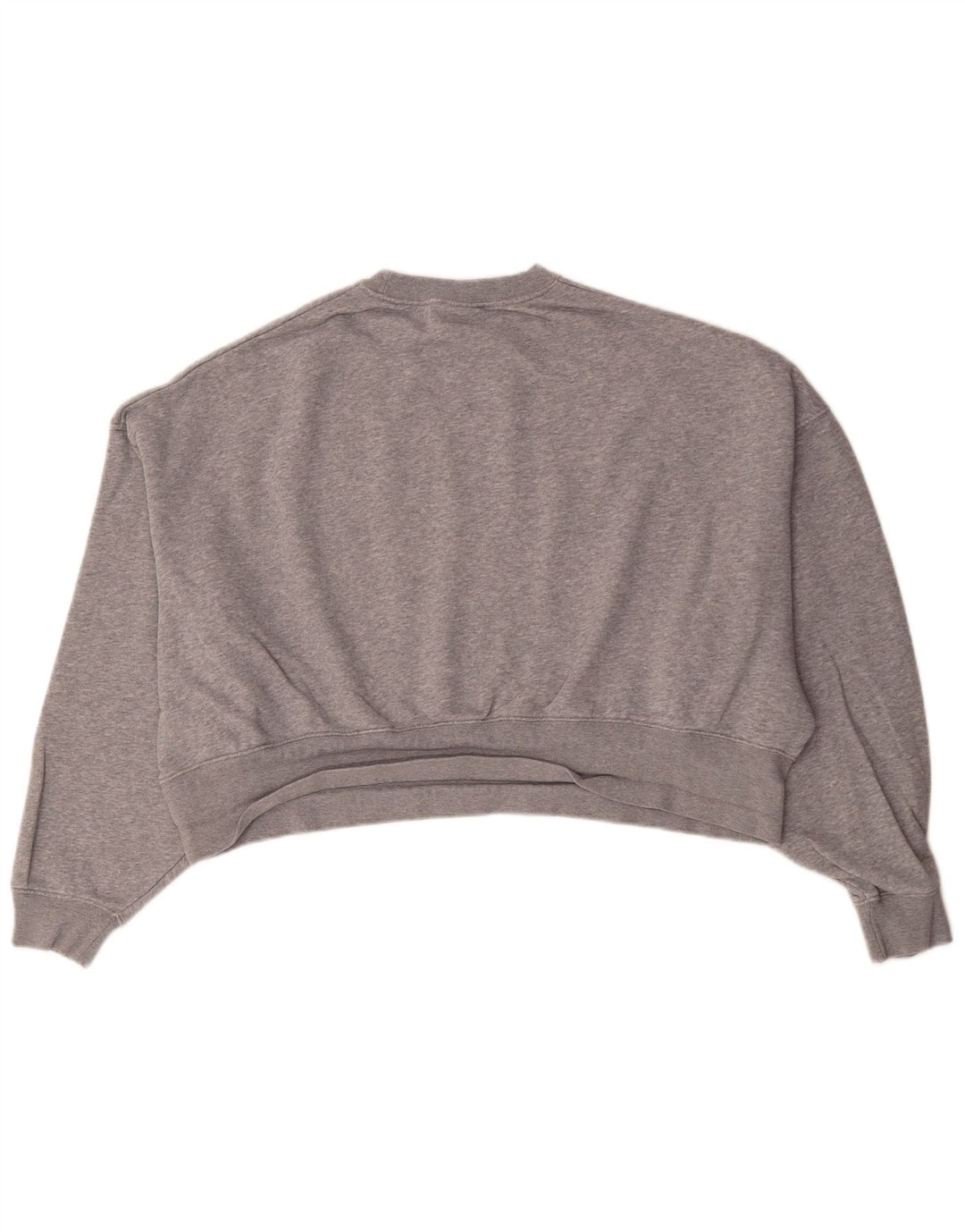 Damska bluza dresowa Nike Crop Oversize UK 10, mała, szara, nakrapiana
