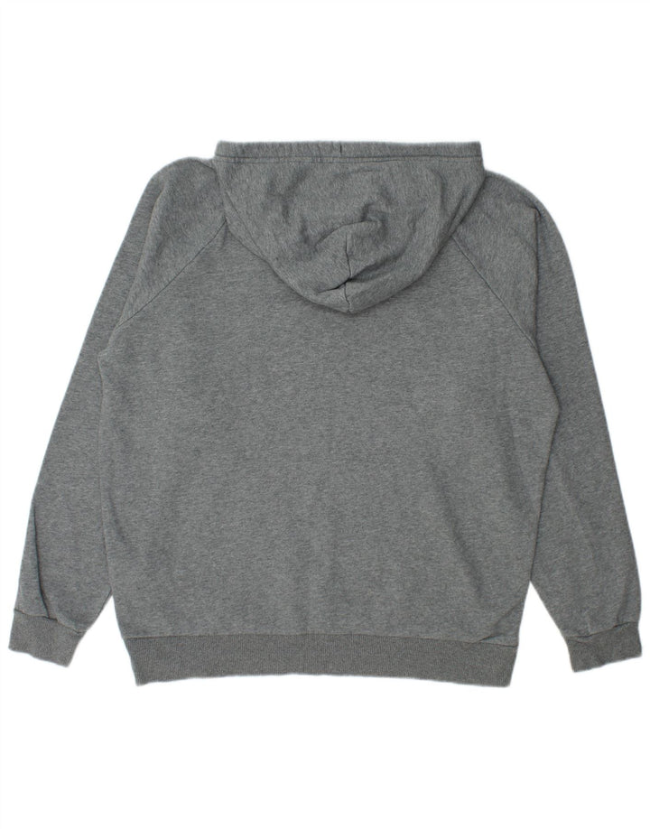 Męski sweter z kapturem Under Armour, średnioszary, bawełniany w plamki
