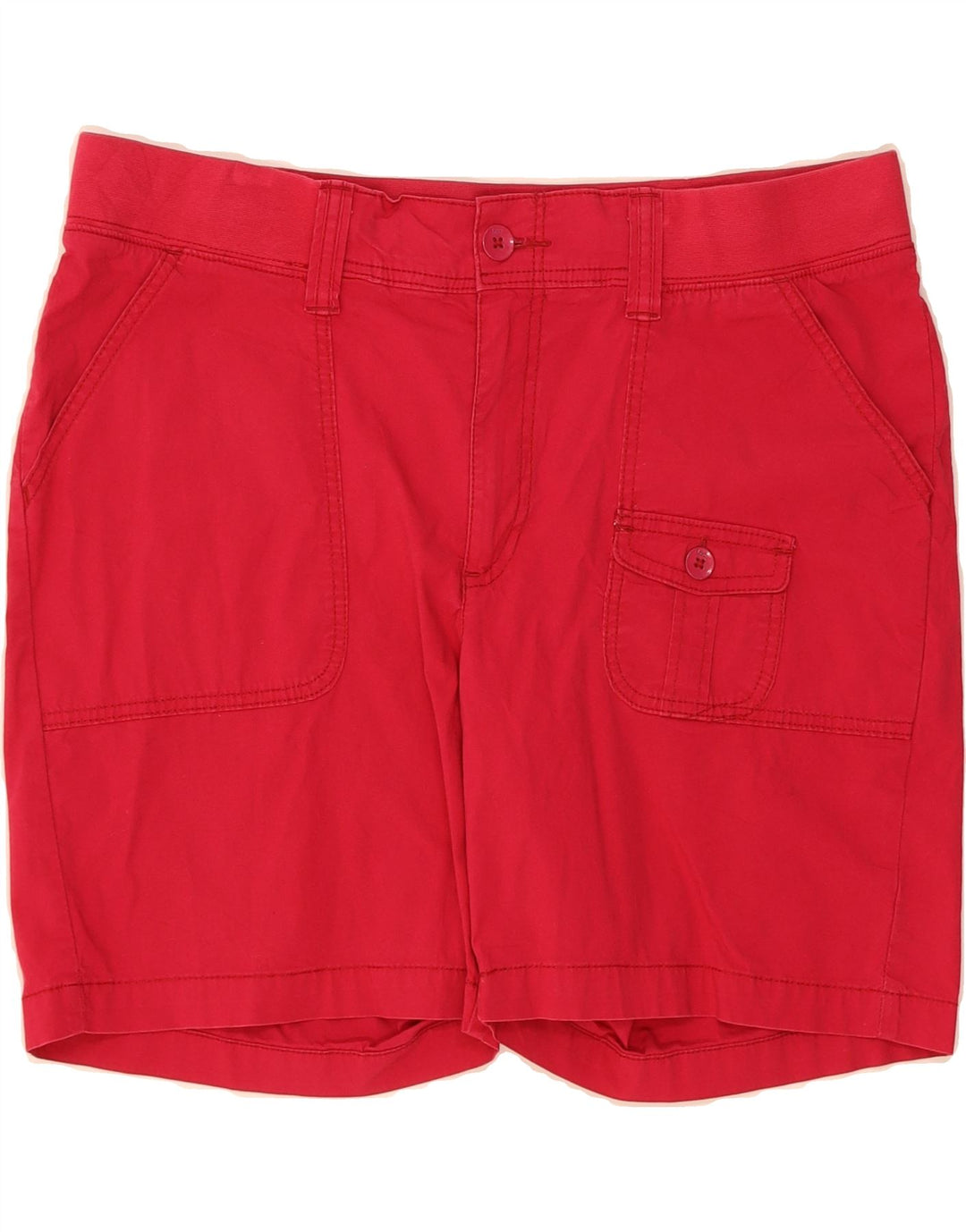 LEE Womens Easy Fit Cargo Shorts US 16 2XL W36  Red Cotton Vintage Lee and Second-Hand Lee from Messina Hembry 
