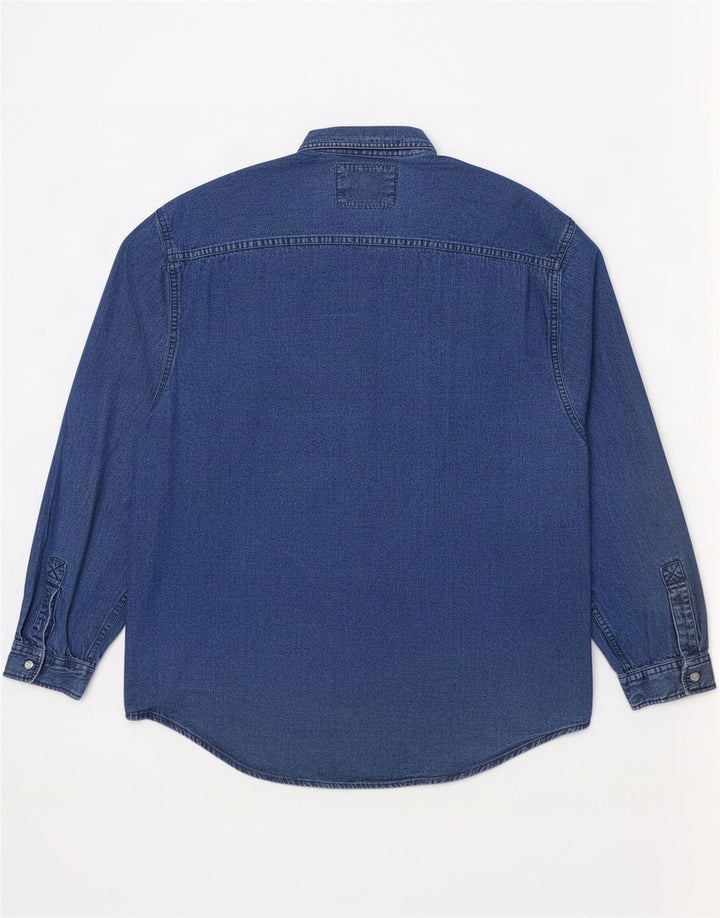 Męska koszula dżinsowa Levi's, duża, niebieska, bawełniana