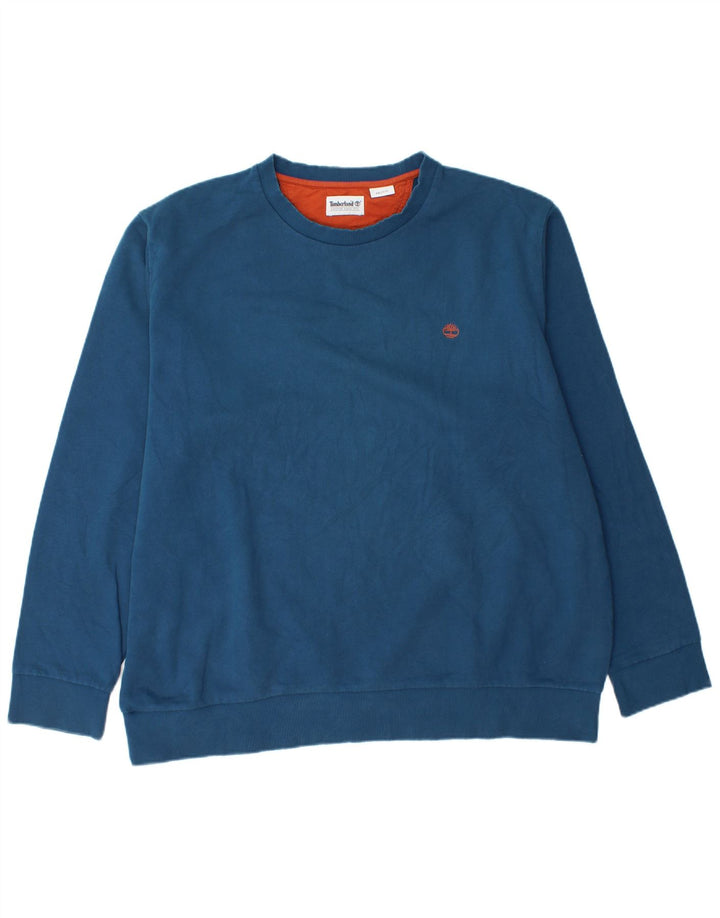 Męska bluza Timberland Sweter 2XL Niebieska bawełna