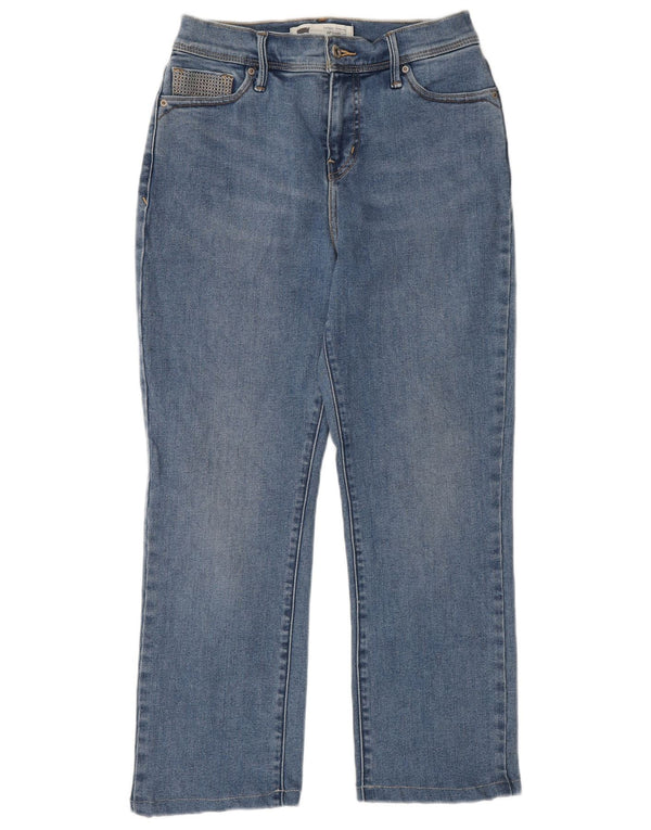 Damskie jeansy LEVI'S 512 Straight US 4 Small W27 L25 Niebieskie