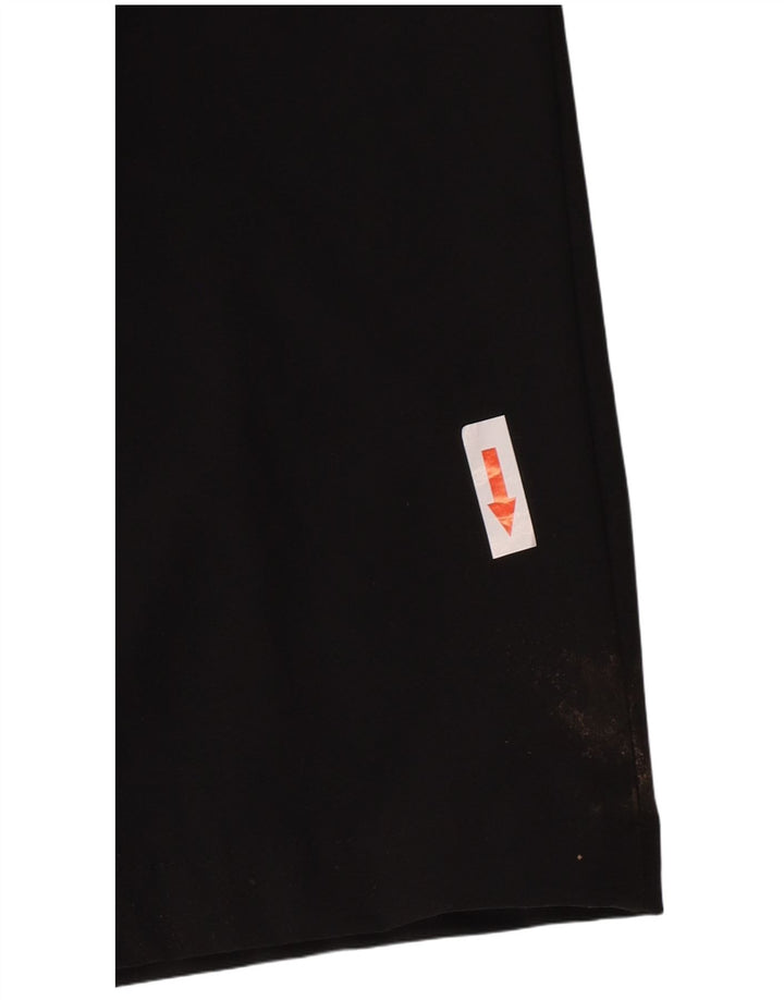 Męskie spodnie Chino Adidas Slim W32 L32 Czarny poliester