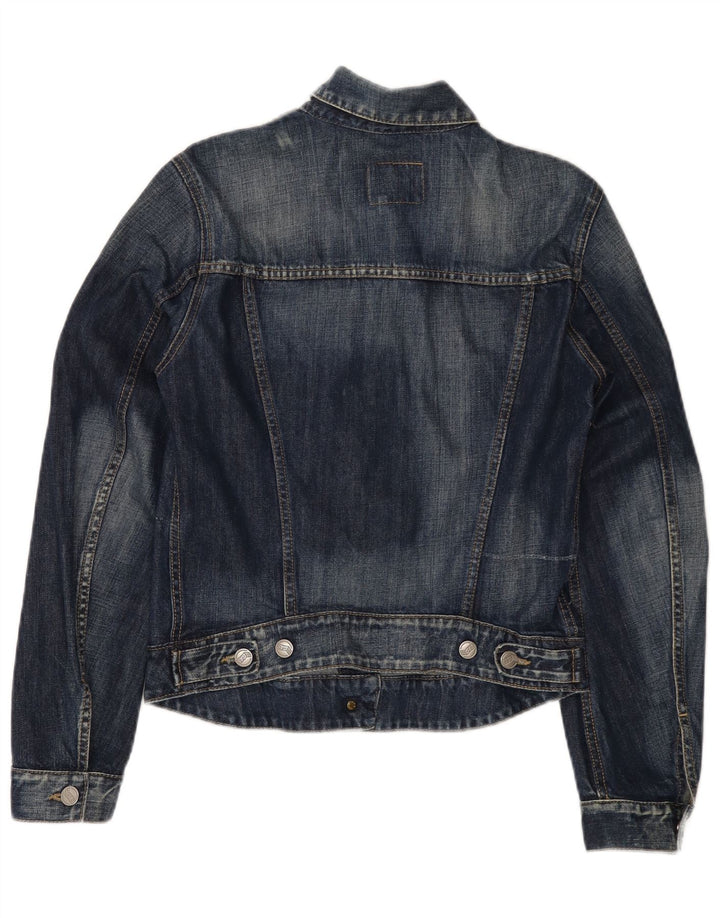 Damska kurtka dżinsowa Gas UK 12, średnia, granatowa, bawełniana