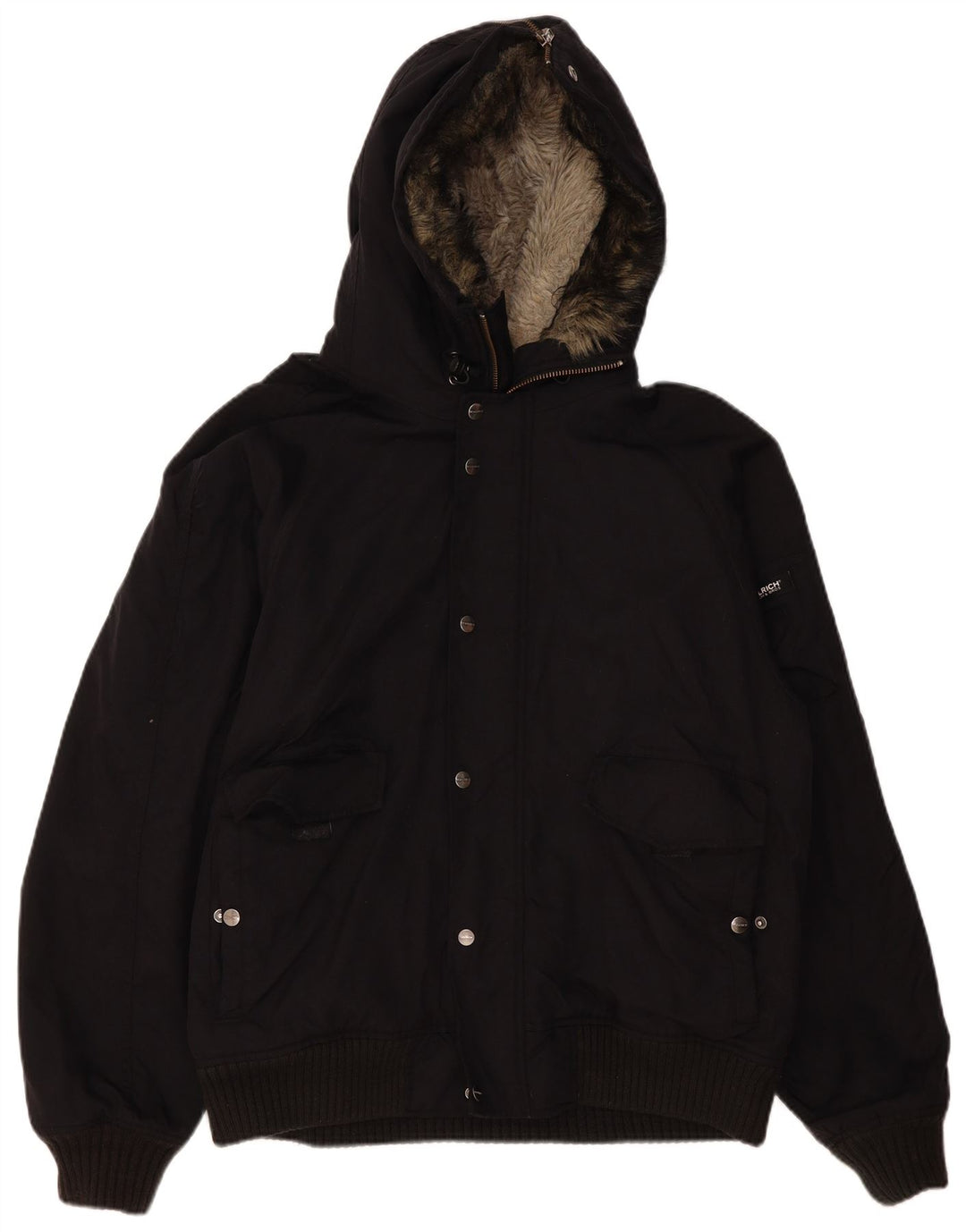 Męska kurtka bomberka z kapturem Woolrich UK 42 XL czarna