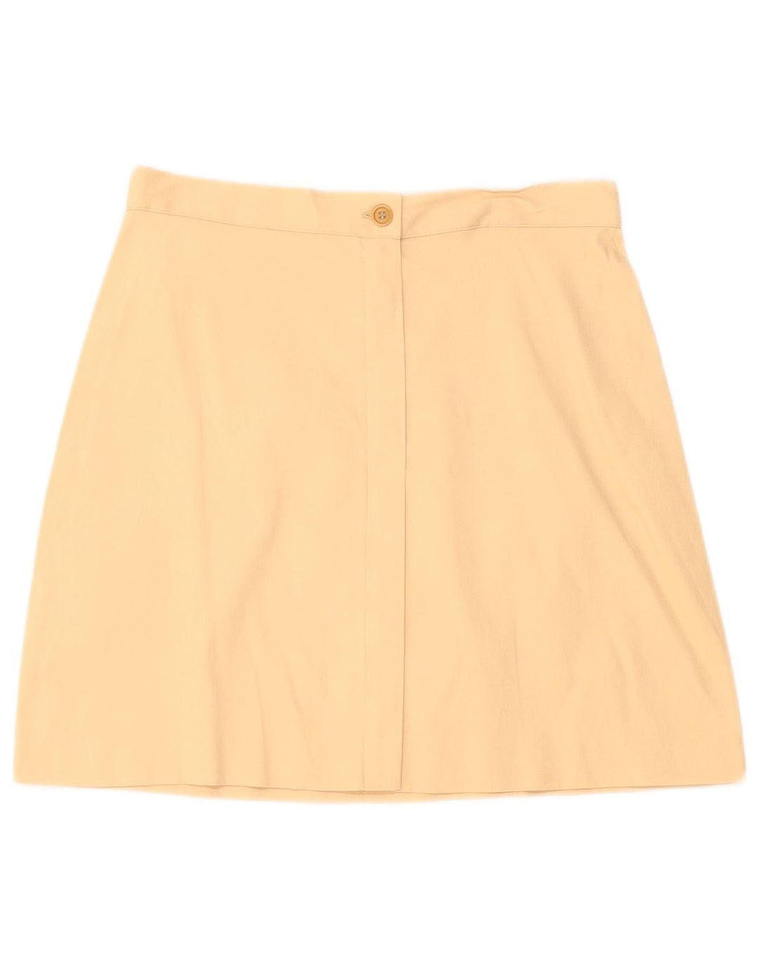BENETTON Womens Mini Skirt IT 42 Medium W28 Beige Polyamide