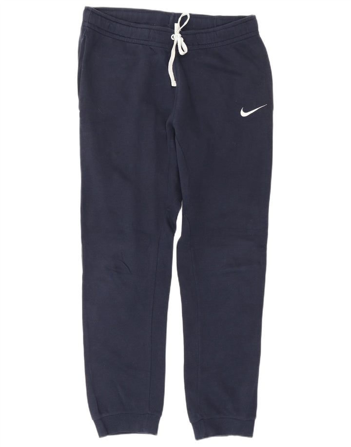 Męskie spodnie dresowe Nike, małe, granatowe, bawełniane