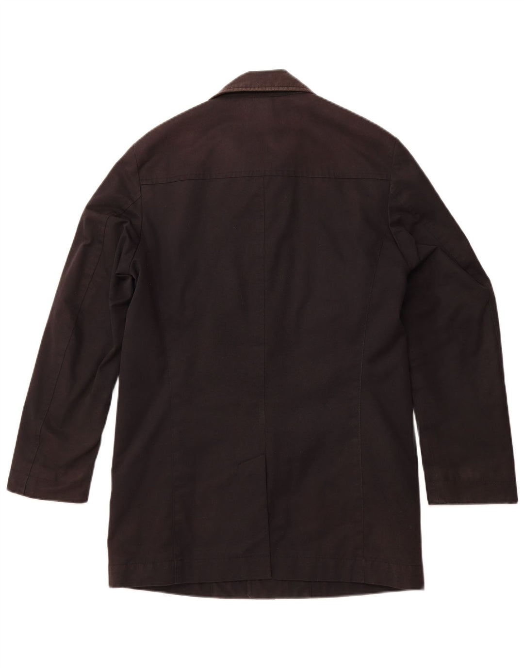 Męski płaszcz wiatrówkowy HUGO BOSS IT 48 Średni czarny poliester