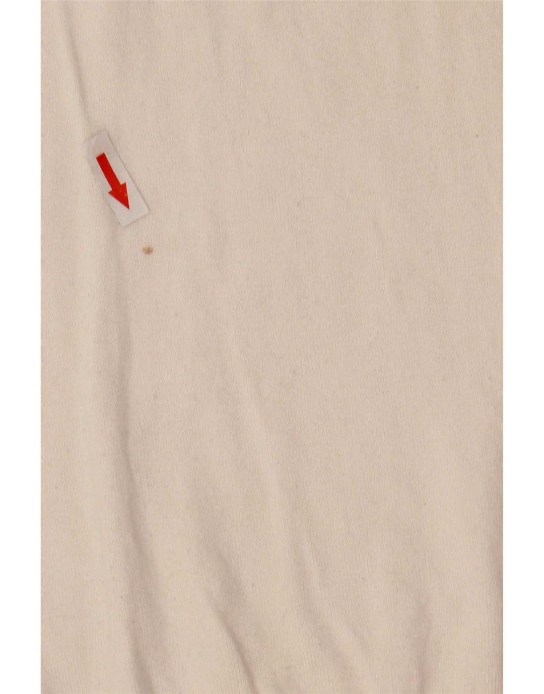 Męski sweter Zara z okrągłym dekoltem, średnio biała wiskoza