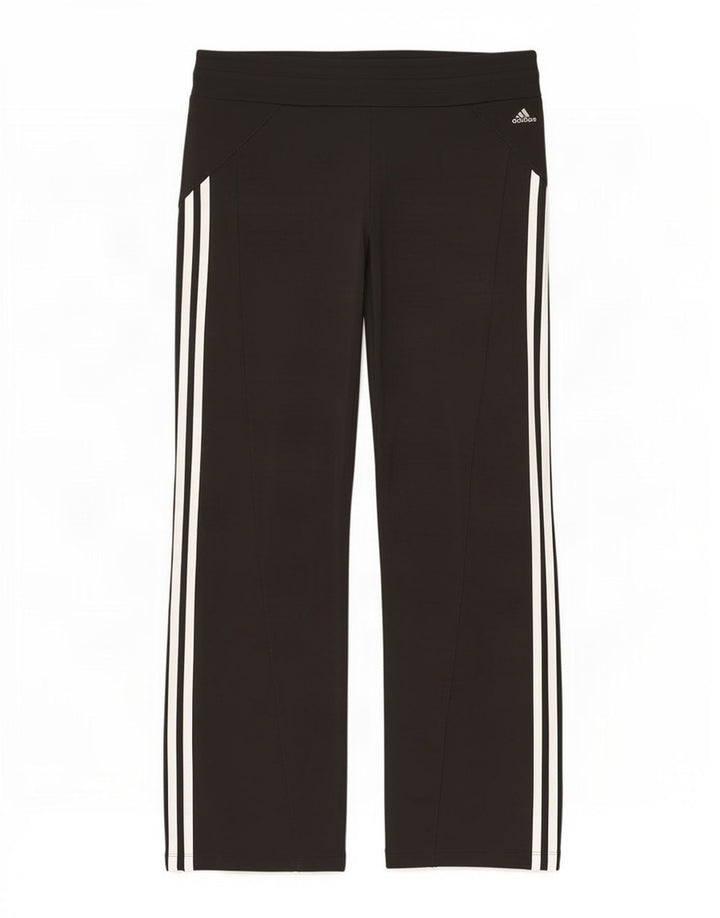 Damskie spodnie dresowe Adidas Climacool UK 12, średni czarny poliester