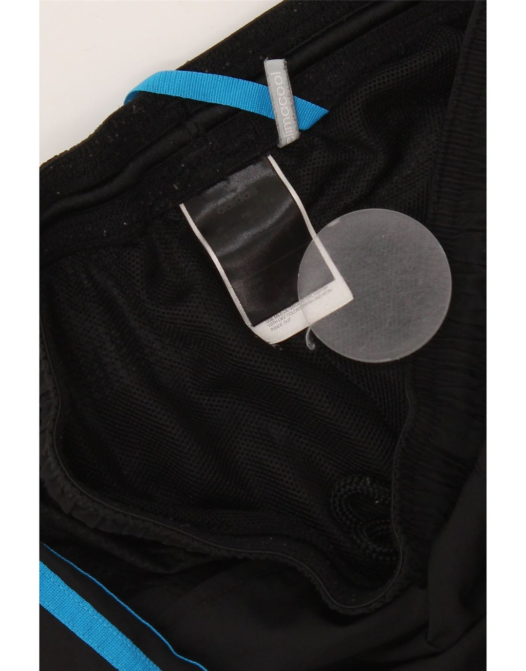 Męskie spodenki sportowe ADIDAS Climacool, małe, czarne, poliestrowe