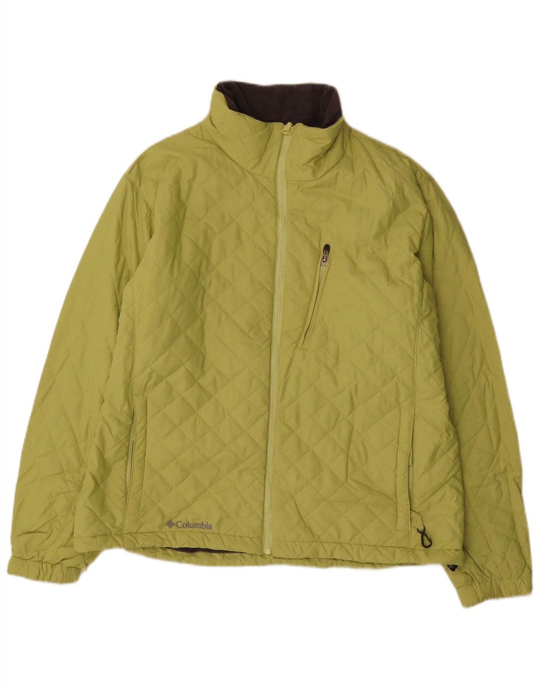 Damska pikowana kurtka Columbia UK 18 XL Zielony poliester