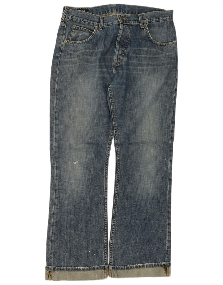 Damskie jeansy Lee Denver Bootcut W36 L31, niebieskie, bawełniane