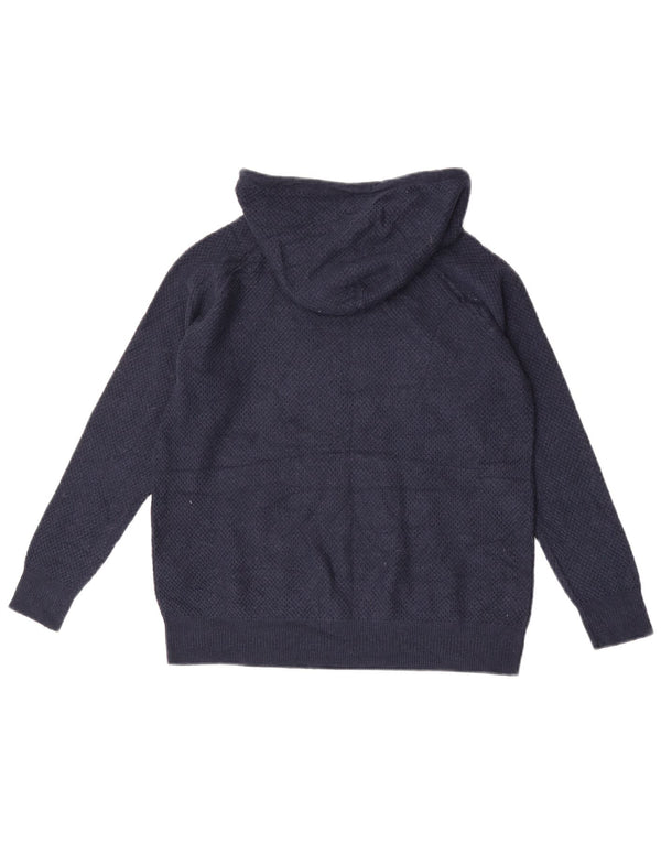 Damski sweter z kapturem Marks & Spencer UK 14, średni granatowy, wiskoza