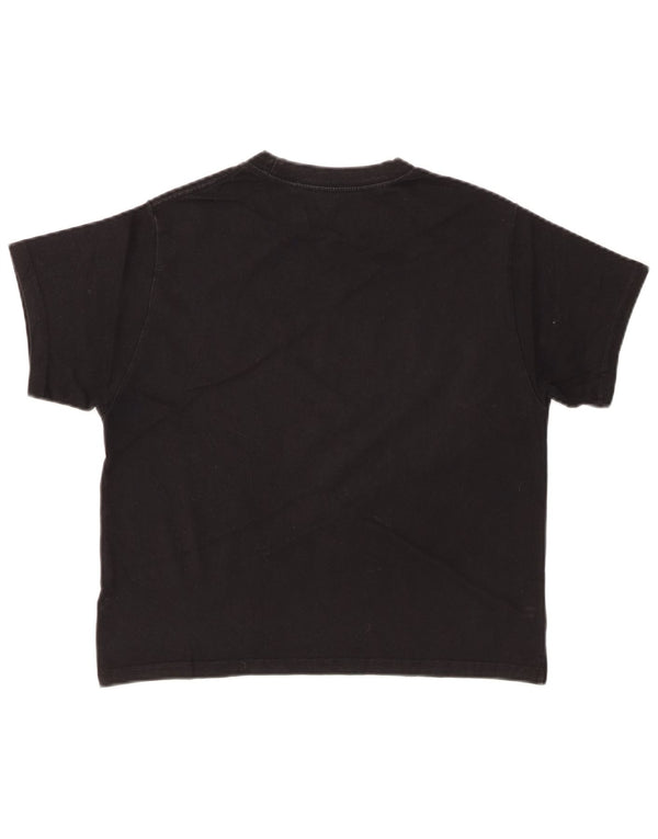 Damska koszulka Levi's Crop Graphic Top UK 6 XS Czarna