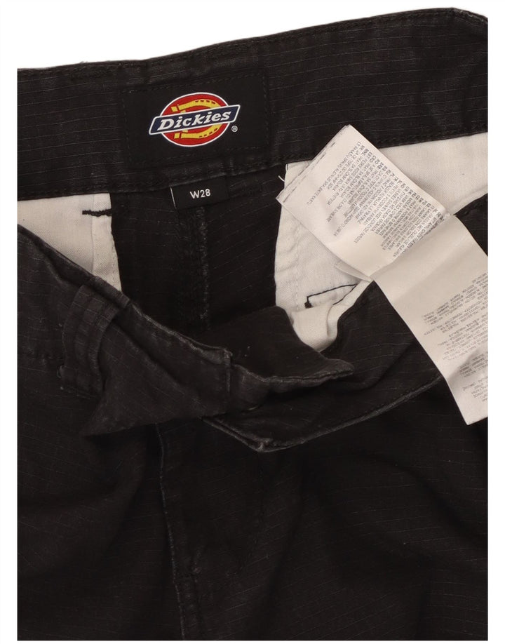 Męskie proste spodnie cargo DICKIES W28 L29 Czarna bawełna