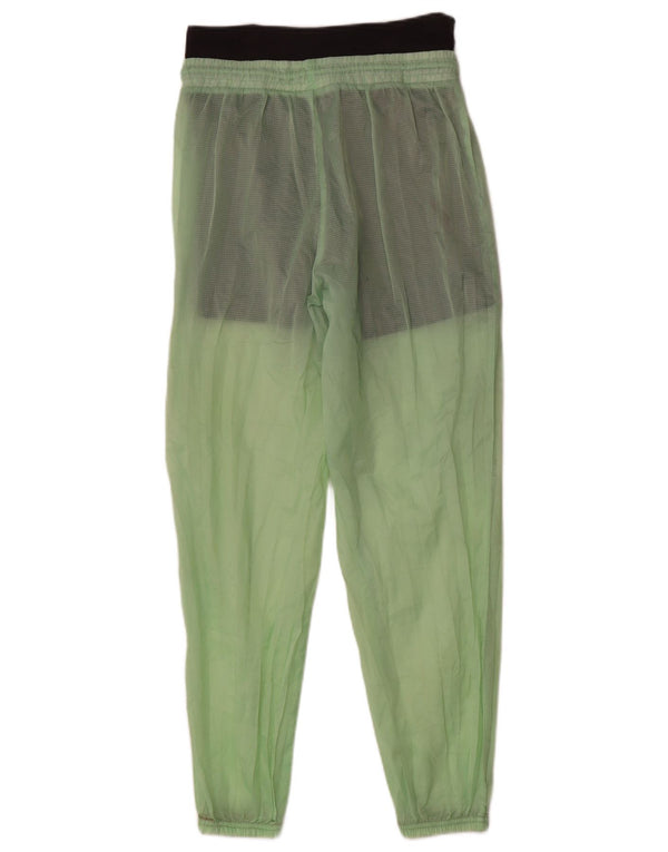 Damskie spodnie dresowe Nike Joggers UK 10 Small Green Check Cotton