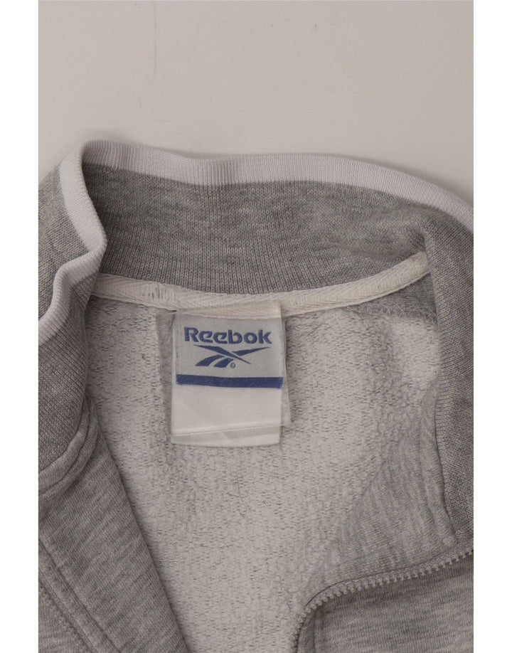 Damska kurtka dresowa Reebok UK 16, duża, szara