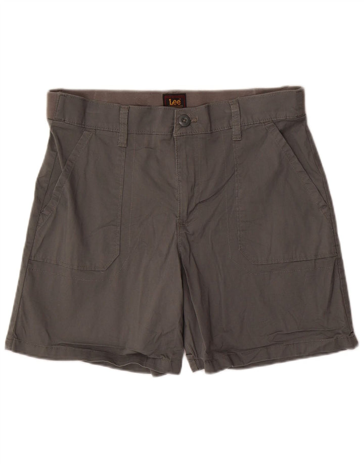 Damskie spodenki Chino LEE, duże, W34, bawełna khaki
