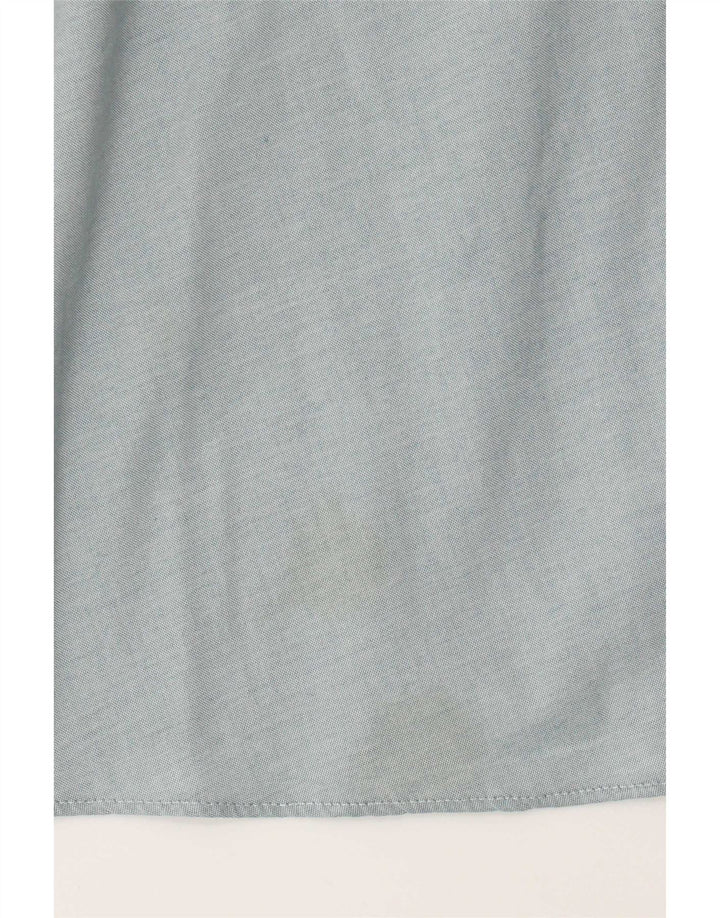 Koszula męska slim fit Dkny, rozmiar 17, XL, niebieska