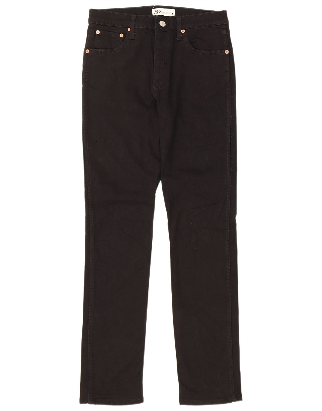 Dżinsy damskie Zara EU 40 Medium W30 L32 Czarna bawełna