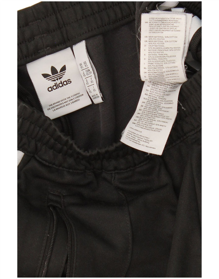 Męskie spodnie dresowe ADIDAS XS, czarne, bawełniane