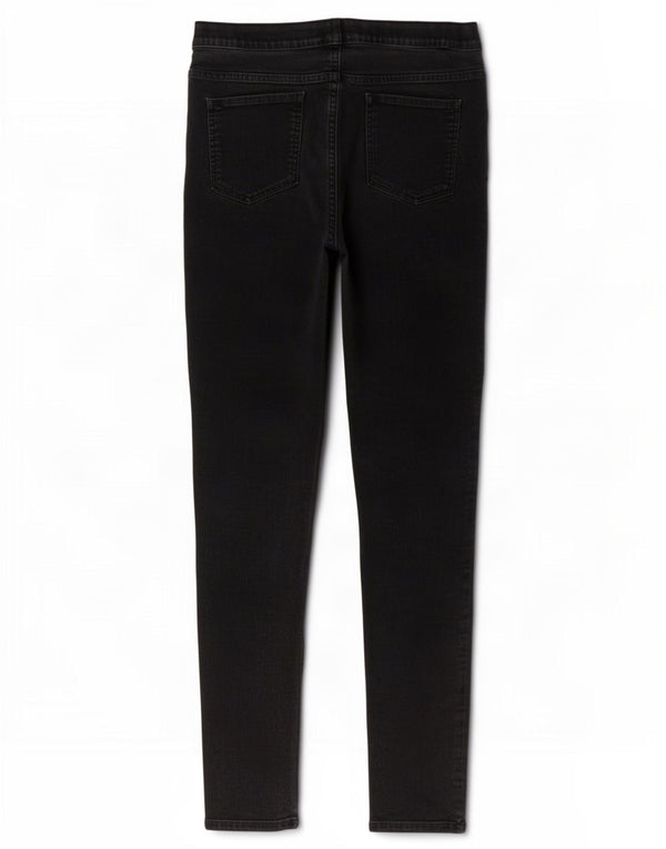 Marks & Spencer Damskie jeansy Jegging UK 14 Medium W30 L29 Czarna bawełna