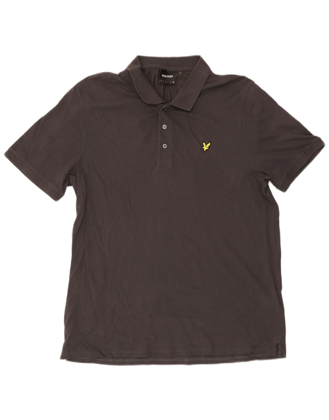 Męska koszulka polo Lyle & Scott 2XL, szara bawełna